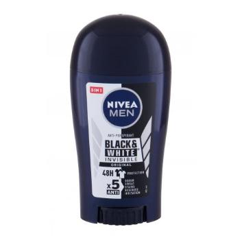 Nivea Men Invisible For Black & White Original 40 ml antyperspirant dla mężczyzn uszkodzony flakon