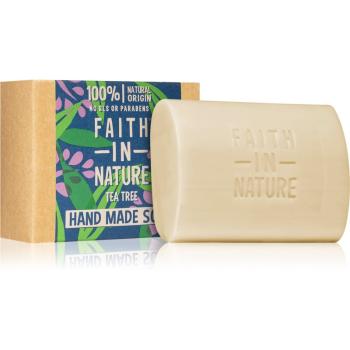 Faith In Nature Hand Made Soap Tea Tree naturalne mydło z ekstraktem z drzewa herbacianego 100 g