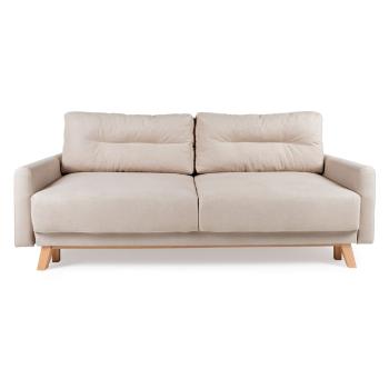 Beżowa sofa rozkładana Bonami Selection Pop