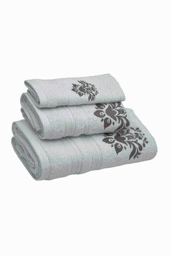 Podarunkowy zestaw ręczników ORCHIS, 3 szt Biały Zestaw