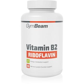 GymBeam Vitamin B2 (Riboflavin) kapsułki na wsparcie czynności układu nerwowego 90 caps.