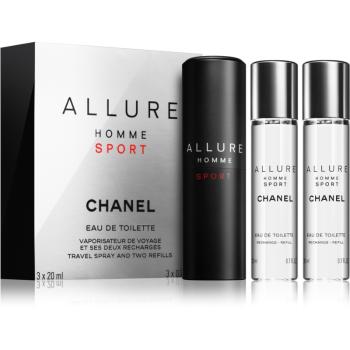 Chanel Allure Homme Sport woda toaletowa dla mężczyzn 3 x 20 ml