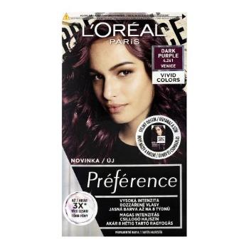L'Oréal Paris Préférence Vivid Colors 60 ml farba do włosów dla kobiet 4,261 Dark Purple