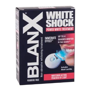 BlanX White Shock Power White Treatment pasta do zębów Pasta do zębów 50 ml + LED aktywator unisex Uszkodzone pudełko