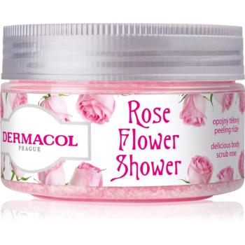 Dermacol Flower Care Rose peeling cukrowy do ciała 200 g
