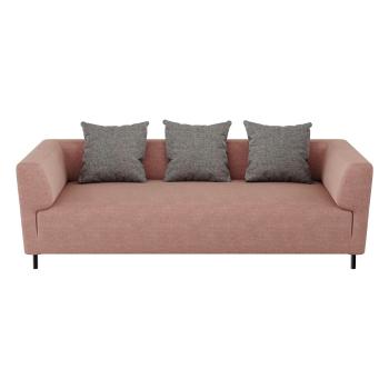 Różowa sofa Ghado Nosto