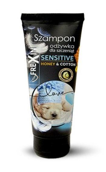 FREXIN Sensitive Szampon z odżywką dla szczeniąt miód &amp; bawełna 220 g