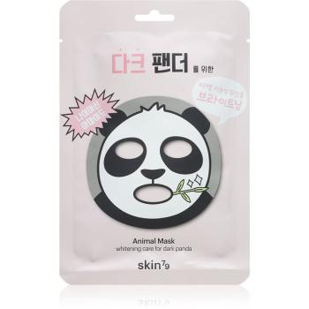 Skin79 Animal For Dark Panda maska rozświetlająca w płacie 23 g