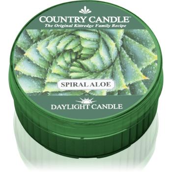Country Candle Spiral Aloe świeczka typu tealight 42 g