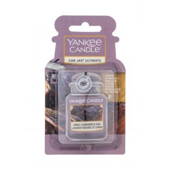 Yankee Candle Dried Lavender & Oak Car Jar 1 szt zapach samochodowy unisex Uszkodzone opakowanie