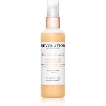 Revolution Skincare Glycolic Acid Essence regenerujący spray do twarzy 100 ml