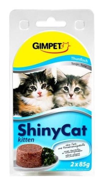 GIMPET SHINY cat  KITTEN tuńczyk - 2x70g