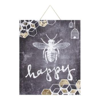 Obraz Graham & Brown Bee Happy, 40x50 cm