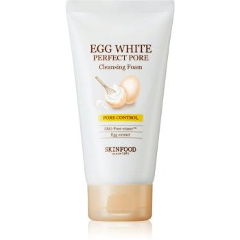 Skinfood Egg White Pore Control pianka dogłębnie oczyszczająca do zmniejszenia porów 150 ml