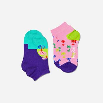 Skarpetki dziecięce Happy Socks 2-pak Flamingo Low KFLM02-3300