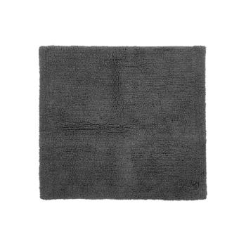 Szary bawełniany dywanik łazienkowy Tiseco Home Studio Luca, 60x60 cm