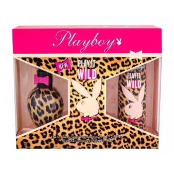 Playboy Play It Wild For Her zestaw Edt 75 ml + Dezodorant 150 ml dla kobiet