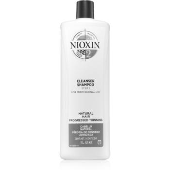 Nioxin System 2 Cleanser Shampoo szampon oczyszczający do włosów normalnych i delikatnych 1000 ml