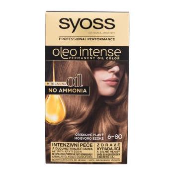 Syoss Oleo Intense Permanent Oil Color 50 ml farba do włosów dla kobiet 6-80 Hazelnut Blond
