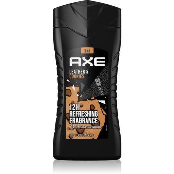 Axe Collision Leather + Cookies żel pod prysznic dla mężczyzn 250 ml