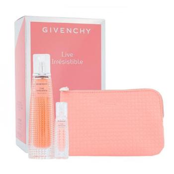 Givenchy Live Irrésistible zestaw Edp 75ml + 3ml Edp + Cosmetic Bag dla kobiet