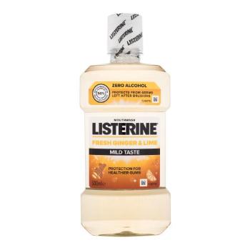 Listerine Fresh Ginger & Lime Mild Taste Mouthwash 500 ml płyn do płukania ust unisex