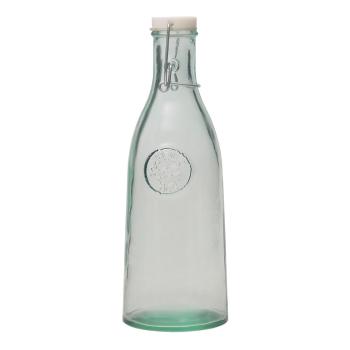 Butelka ze szkła z recyklingu z korkiem Ego Dekor Authentic, 1 l