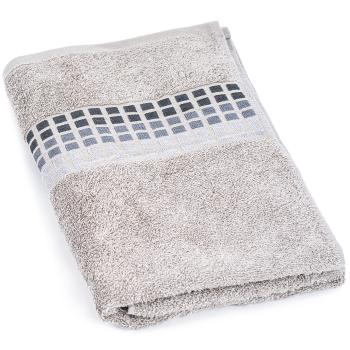 Ręcznik kąpielowy Darwin jasnoszary, 70 x 140 cm, 70 x 140 cm