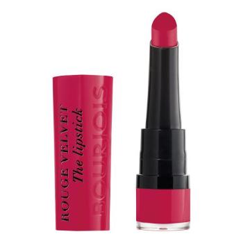 BOURJOIS Paris Rouge Velvet The Lipstick 2,4 g pomadka dla kobiet 09 Fuchsia Botté