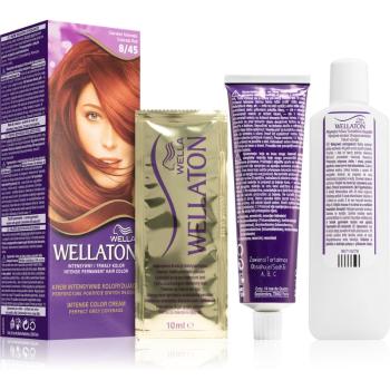 Wella Wellaton Permanent Colour Crème farba do włosów odcień 8/45 Colorado Red