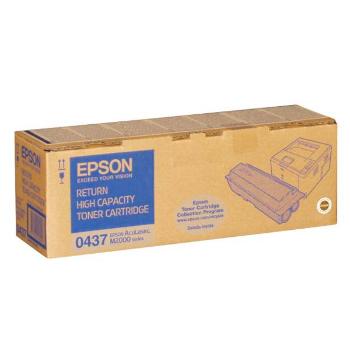 Epson originální toner C13S050437, black, 8000str., return, Epson AcuLaser M2000D, 2000DN, 2000DT, 2000DTN, O