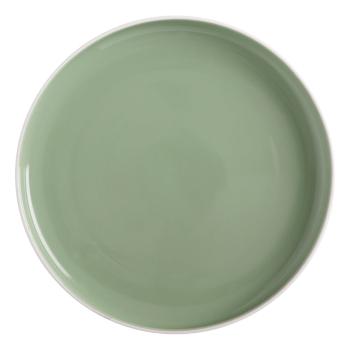 Zielony porcelanowy talerz Maxwell & Williams Tint, ø 20 cm