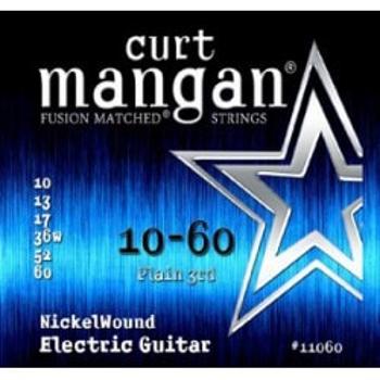 Curt Mangan 10-60 Nickel Wound Drop Tuning Struny Do Gitary Elektrycznej