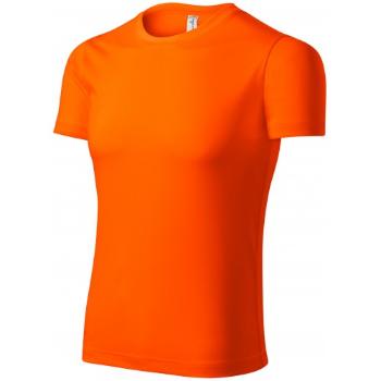 Koszulka sportowa unisex, neonowy pomarańczowy, 3XL