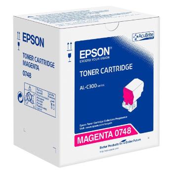 Epson originální toner C13S050748, magenta, 8800str., Epson WorkForce AL-C300N, O