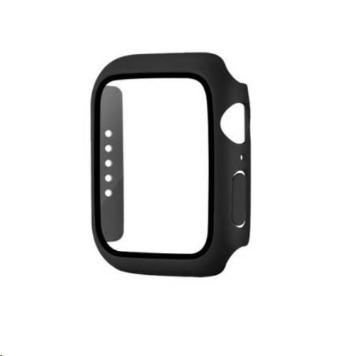 COTEetCI poliwęglanowa obudowa z osłoną ekranu do Apple Watch 41 mm czarna
