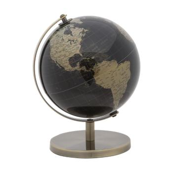 Globus dekoracyjny w brązowej barwie Mauro Ferretti Mappamondo, ⌀ 20 cm