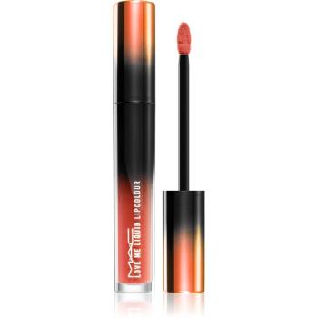 MAC Cosmetics Love Me Liquid Lipcolour kremowa szminka o satynowym wykończeniu odcień Bragging Rights 3,1 ml