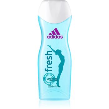 Adidas Fresh nawilżający żel pod prysznic dla kobiet 250 ml