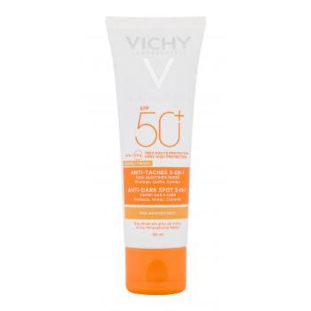 Vichy Capital Soleil Anti-Dark Spot 3-in-1 SPF50 50 ml krem do twarzy na dzień dla kobiet