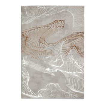 Szaro-srebrny dywan 170x120 cm Creation – Think Rugs