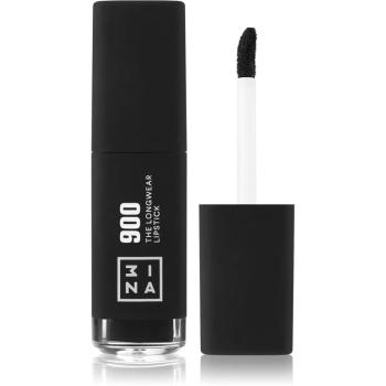 3INA The Longwear Lipstick długotrwała szminka w płynie odcień 900 - Black 6 ml