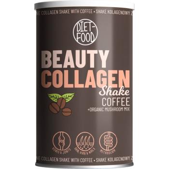 Diet-Food Beauty Collagen Shake mieszanka do przygotowania koktajlu na piękne włosy, skórę i paznokcie smak Coffee 300 g
