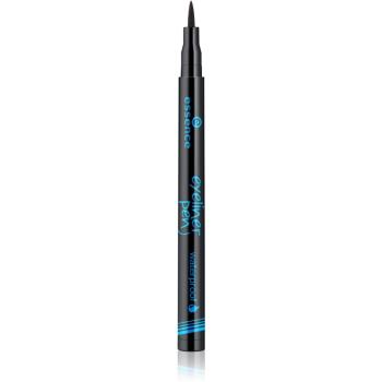 Essence Eyeliner Pen wodoodporny eyeliner odcień 01 Black 1 ml