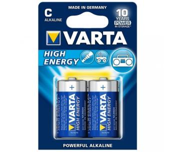 Varta 4914 - 2 szt. Bateria alkaliczna HIGH ENERGY C 1,5V