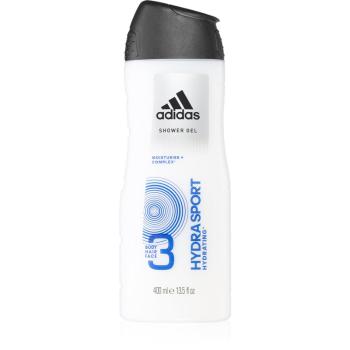 Adidas Hydra Sport żel pod prysznic do twarzy, ciała i włosów 3 w 1 400 ml