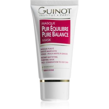 Guinot Pure Balance maseczka oczyszczająca, redukująca sebum i zmniejszająca pory 50 ml