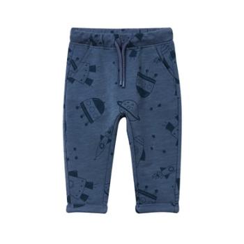 OVS Spodnie dresowe Space Allover - Print niebieski