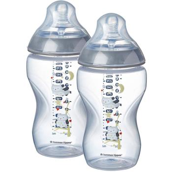 Tommee Tippee C2N Closer to Nature Boy butelka dla noworodka i niemowlęcia 2 szt. 3m+ 2x340 ml