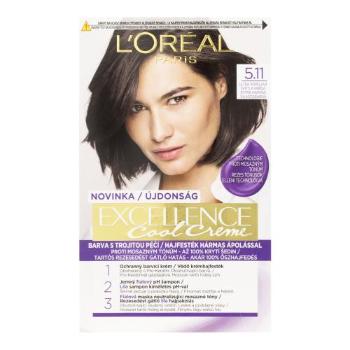 L'Oréal Paris Excellence Cool Creme 48 ml farba do włosów dla kobiet 5,11 Ultra Ash Light Brown